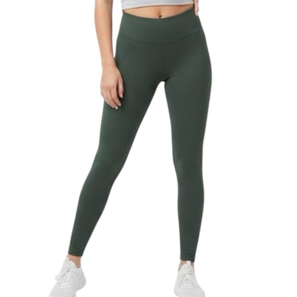 PINK‎ Victoria's Secret Forest Green Leggings With label